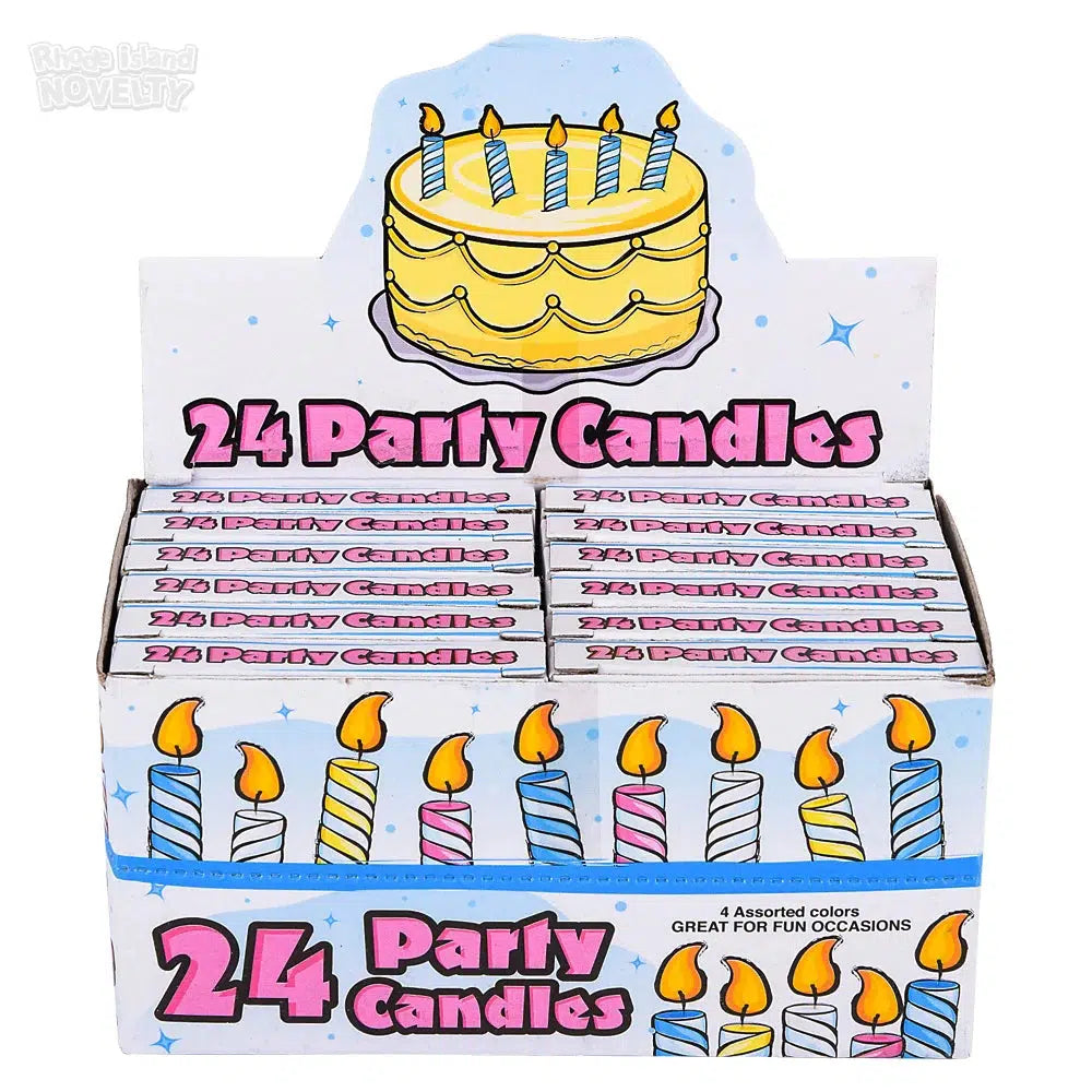 The Toy Network-2.5" Birthday Candles--Legacy Toys